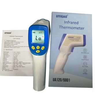 

UA120 Temperature Thermometer Non-contact Baby Adult Forehead Digital Fast Termometro Measurement