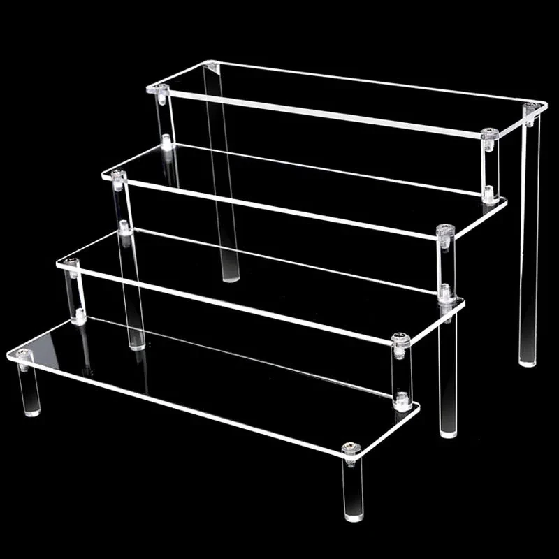 5/4/3/2 Layer Acrylic Action Figure Display Stand Toy Model Display
