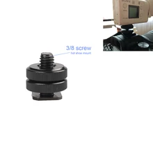 ##Special Price Camera Accessories 3/8 Dual Layer Flash Hot Shoe Mount For Camera Canon/Nikon/Sony/Minolta/Pentax DSLR Photo Studio Accessories ##Special Price Camera Accessories 3/8 Dual Layer Flash Hot Shoe Mount For Camera Canon/Nikon/Sony/Minolta/Pentax DSLR Photo Studio Accessories