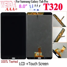 WEIDA T320 LCD Replacment 8 For Samsung Galaxy Tab Pro 8.4 T320 SM-T320 LCD Display Touch Screen Digitizer Assembly T320 WIFI stylish pvc tpu back case screen guard for samsung galaxy tab pro 8 4 t320 deep pink