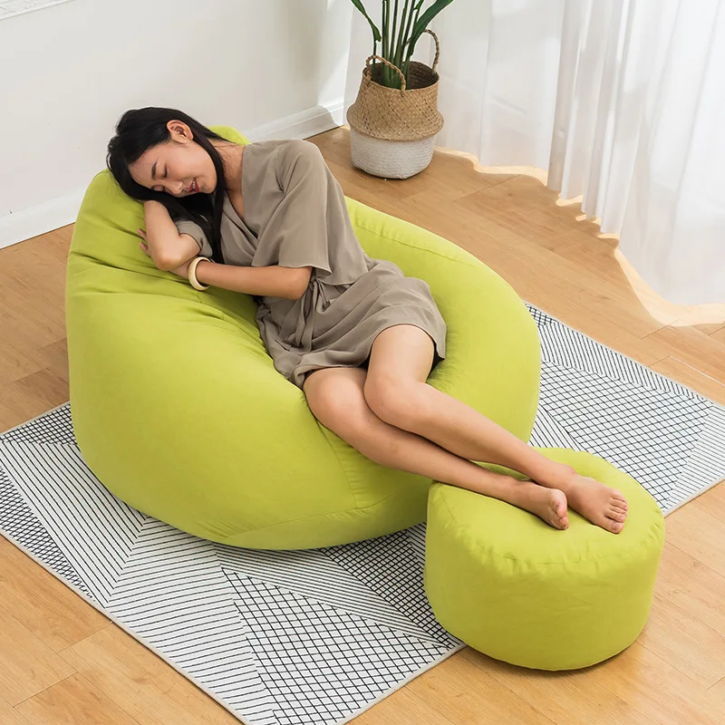 Beanbag татами Балкон Одноместный диван кресло креативный мешок кресло мини пол спальня маленький диван