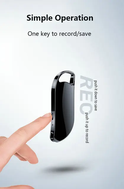 Registratore Vocale Digitale 128GB Con Attivazione Vocale - Riduzione Rumore, USB-C, Perfetto Per Lezioni E Riunioni