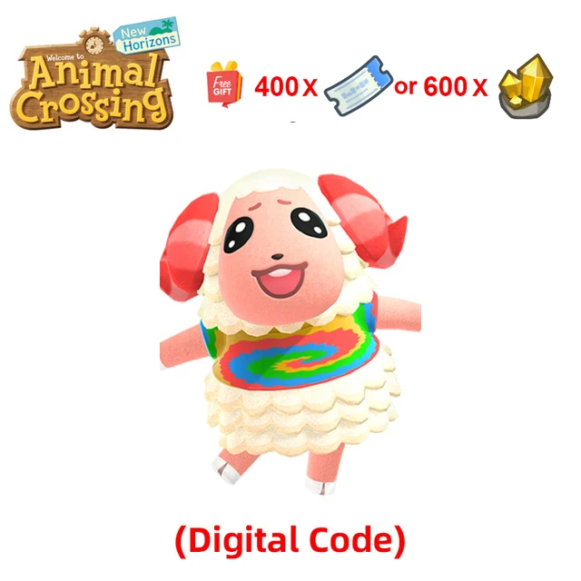 

DOM Animal Crossing New Horizons Rare Villager [Digital Code] For nintendo switch,Does not support refunds!Not Amiibo Card