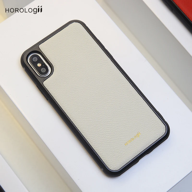 Horologii Персонализированные Роскошные кожаные изделия светло-коричневый для Iphone 11 чехол с инициалами и держателем для карт с инициалами