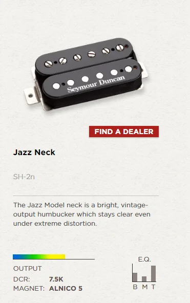 Seymour Duncan SH2n Jazz и SH4 JB 4C хамбакер пикапы для гитары Комплект Зебра/черный с упаковкой