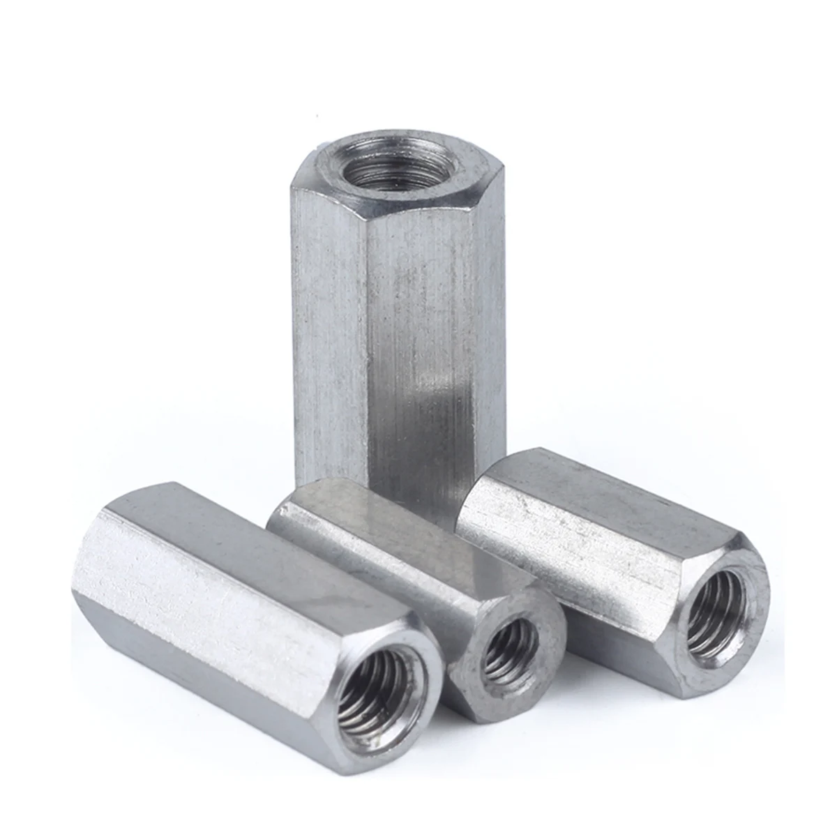 M5-M24 Long Hex Nuts Rod Bar Connector Stud 304 Stainless Steel Grade 4.8 