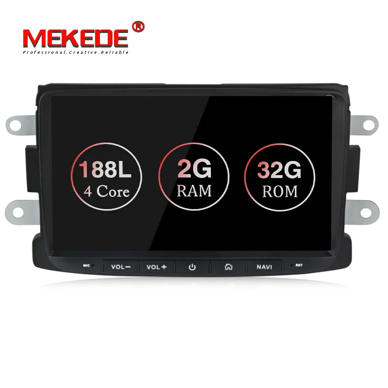 32G 8 дюймов Android 9,0 автомобильный DVD мультимедийный плеер для Dacia/Sandero/Duster/Renault/Captur/Lada/Xray 2/Logan Поддержка wifi Bluetooth - Цвет: 32G