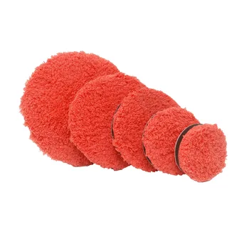 

3/4/5/6/7inch High Quality Microfiber Polishing Pad Buffing Pad Kits Micro Fiber For DA/RO Car Polisher