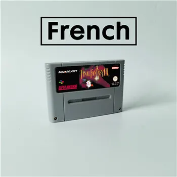 

Final Game Fantasy III 3 - French Language - RPG Game Card EUR Version English Language Battery Save
