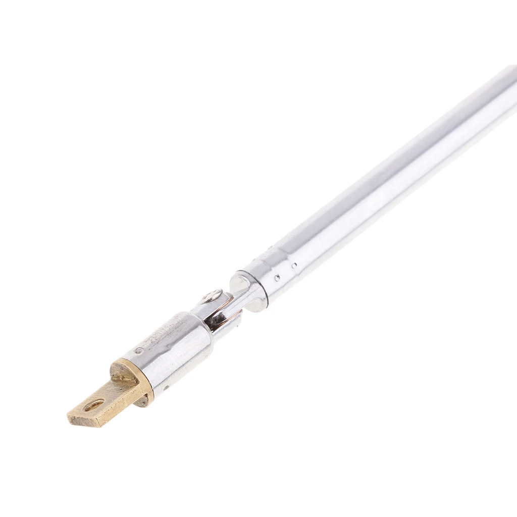 Stainless Steel Telescopic Antenna 50cm 20" 6 Sections Replacement For FM Radio TV AD