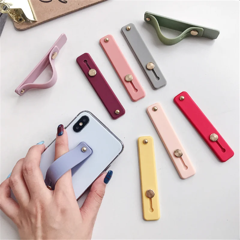Bear Unicorn Panda Finger Ring Mobile Phone Stand Holder For iPhone XS Huawei Cell Smart Round Phone Ring holder Car Mount Stand wall phone holder