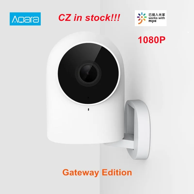 Смарт-Камера Aqara 2019 1080P Серия G2 шлюз Zigbee связь IP Wi-Fi беспроводное Облачное