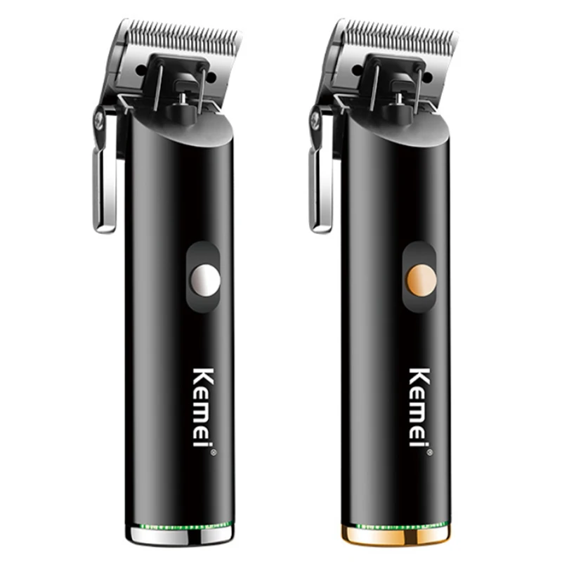 Hair Clipper Kemei Cordless All Metal Hair Clipper Trimmer