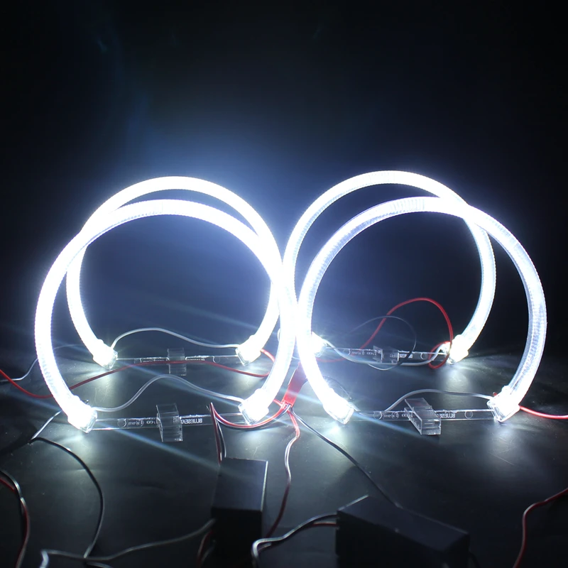 BMW OPÁL RGB Led Angel Eyes Készlet, Színváltós! E36 E38 E46 E39 E46 Halogen Lampas 29787599