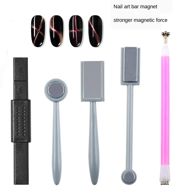 

Cat Eyes Magnet Strong Effect Magetic Stick Board for 9D cat eyes 3D Line Strip Effect Multi-function Magnetic Pen Tool