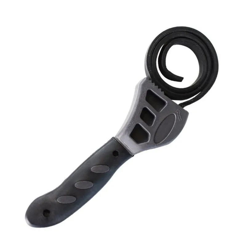 500mm Non slip Pipeline Wrench Rubber Strap Wrench Jar Lids Tighten