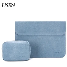 Новая модная женская мужская Тонкая матовая сумка из искусственной кожи для ноутбука для Xiaomi MacBook Air 13 чехол 14 Pro 15 чехол для ноутбука
