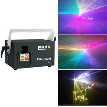 

Factory price disco dj stage 2.5w rgb multi color dmx ilda sd beam animation laser light