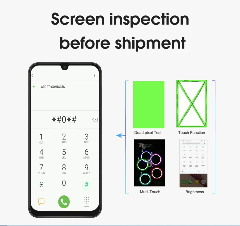 6,4 ''для samsung galaxy A50 A505F/DS lcd A505F A505FD A505A ЖК-дисплей сенсорный экран дигитайзер в сборе для samsung A50 дисплей