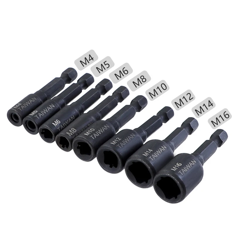 

1pcs 6.35mm Magnetic Shank Conversion Rod Socket Extension And Hexagonal SDS Drill Ratchet Wrench Sockets Transform 1/4 Joint