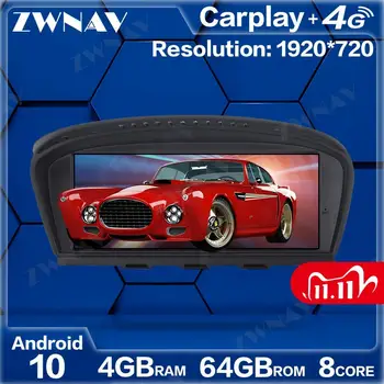 

4GB+64GB Android 10.0 Car Multimedia Player For BMW 5 Series E60 2005-2010 car GPS Navi Radio navi stereo Touch screen head unit