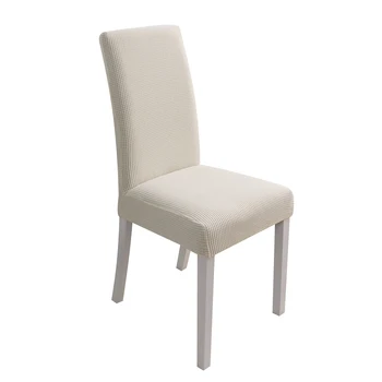 

4pcs Material Stretch Chair Cover For Kitchen/Wedding Elastic Chair Covers Spandex Dining Room Chair Cover With Back Modern