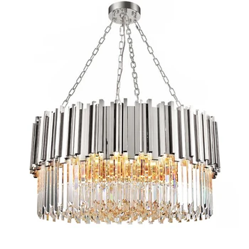 

New Modern Lighting Crystal Chandelier Luxurious Crystal Chandelier for Living Room Dining Room Crystal Chandelier LED Lights