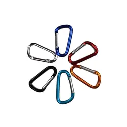Outdoor Multifunctional Mountaineering Quick Hanging Key Chain Backpack Load-bearing Aluminum Alloy Safety Hook