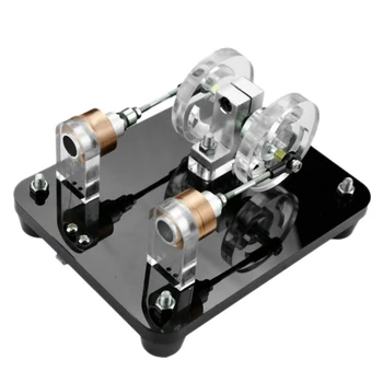 

Diy Dual-Coil Brushless Motor Hall Electric Machine Physical Experiment Model Academia Science Education Toys Hobbies Gift