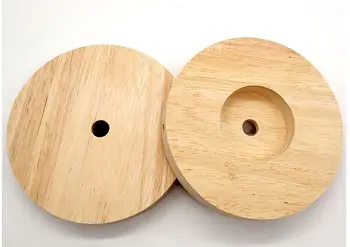 

100*20mm Table Lamp Desk Lights Night Lights Lamp Accessories Wooden Base Lighting Spare Parts Wholesale Free Shipping