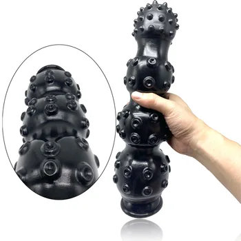 35*10cm Super Huge dildo with Suction Cup for Female G-spot Big Butt Plug Vaginal Anal Dilator For Women Cock Sex Toys 3
