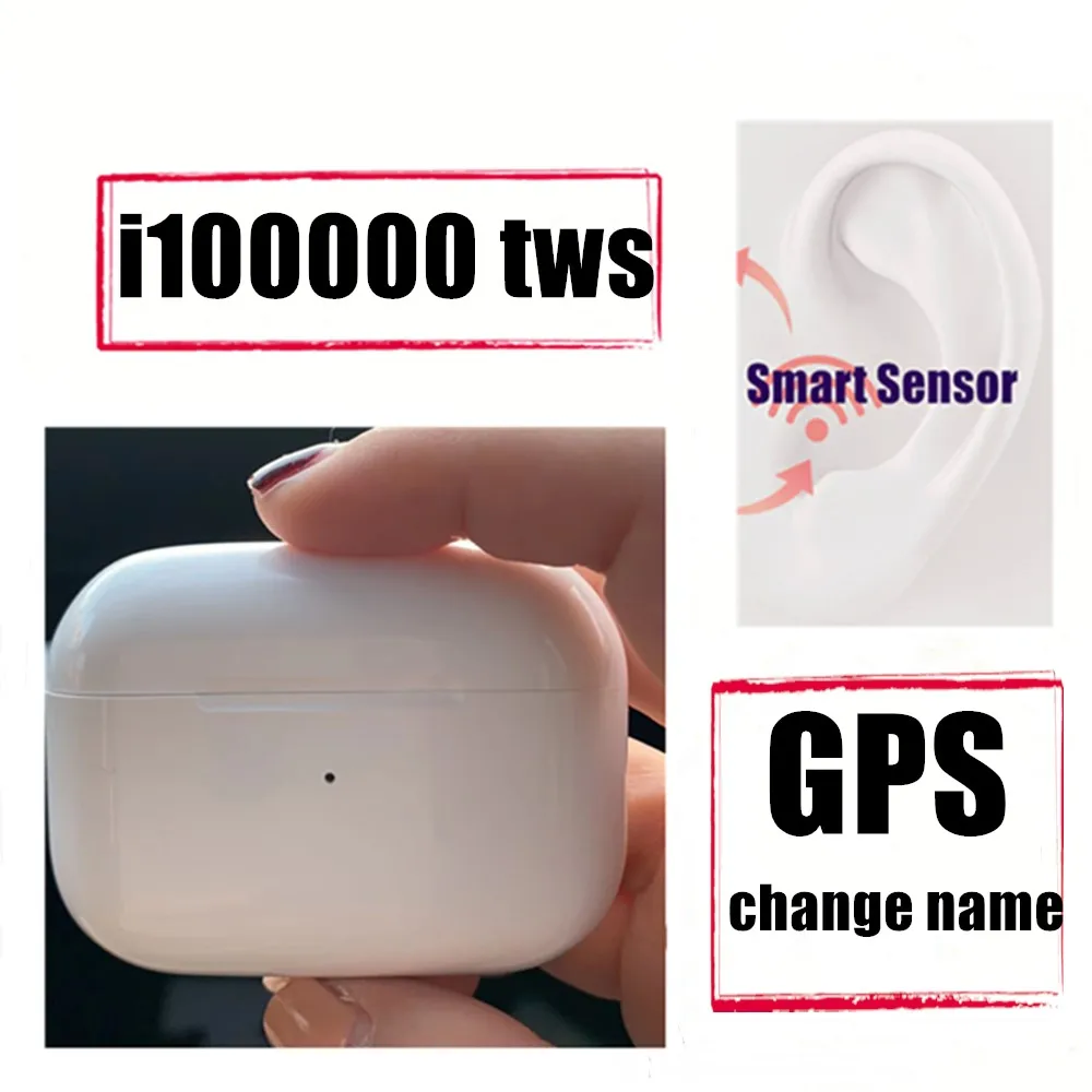 2020 горячая Распродажа i100000 TWS 1:1 размер A3 беспроводные Bluetooth наушники Смарт сенсор