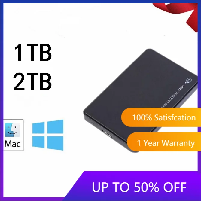 2.5 discos rígidos externos do disco rígido de 1tb 2tb usb3.0 sata3.0 hdd disco duro externo para o portátil/mac/xb