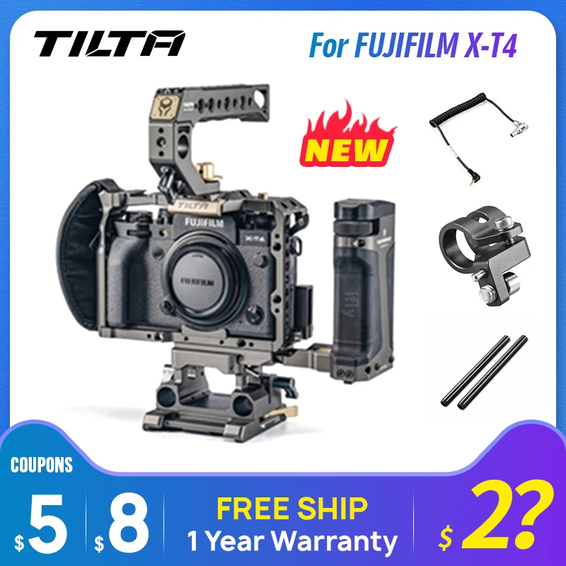 TILTA TA T04 F Fuji X T4 полная Рамка для камеры портативной базовой Быстрый Диск
