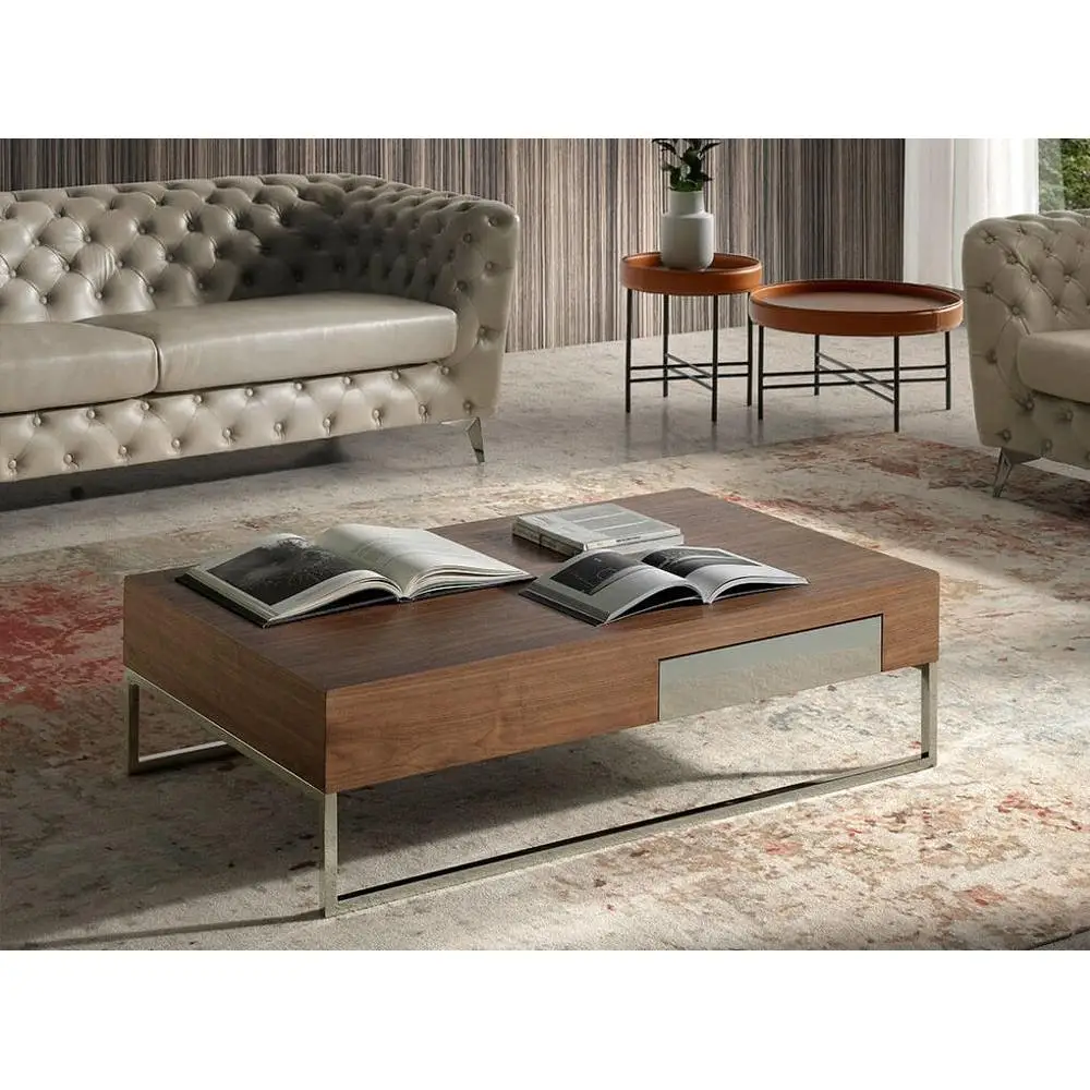 Angel Cerda Walnut Coffee Table Month Lounge Center Current Design Center Table Italian Design Coffee Table 2057 Coffee Tables Aliexpress