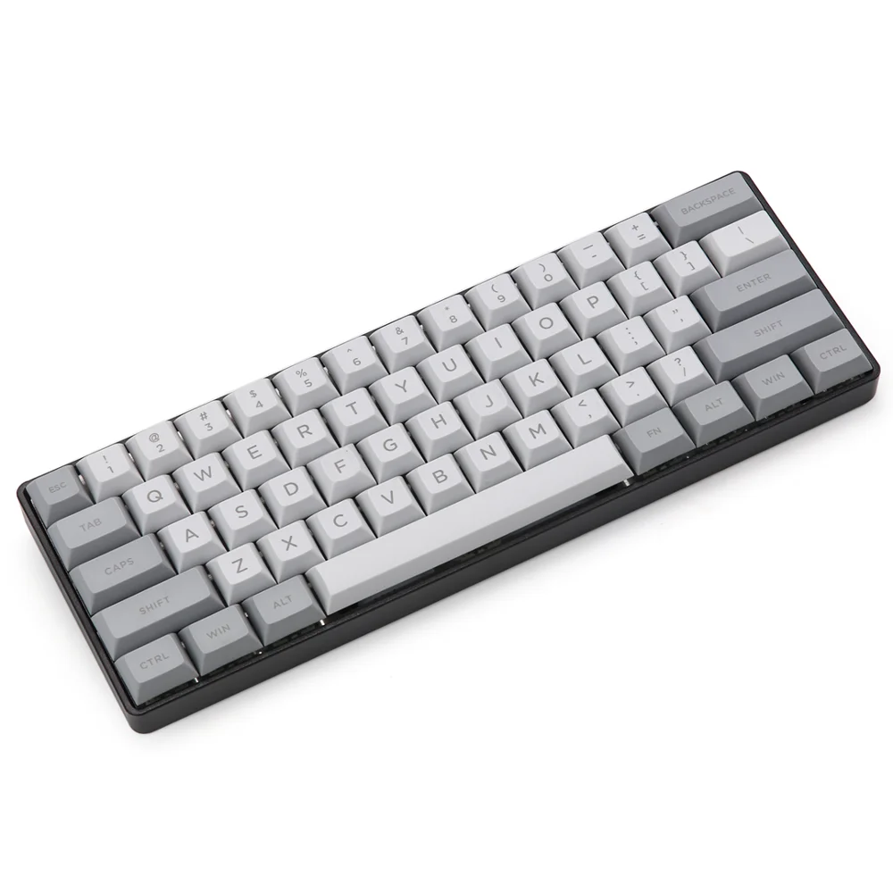 Топ печатных DSA ключ шапки для tada68/gh60/poker mx механическая клавиатура pbt keycap|dsa