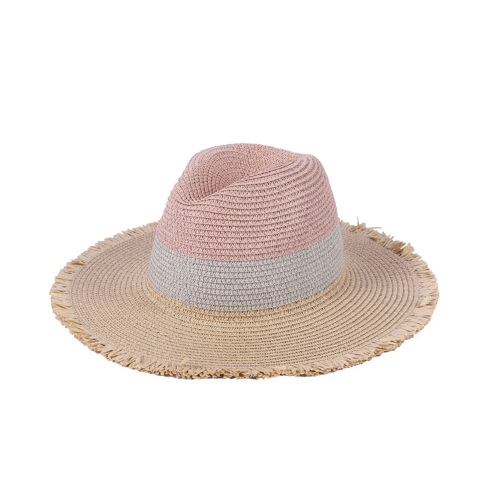 Summer new three color stitching 