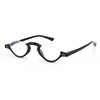 Elbru Hot Style Anti-blue Light Reading Glasses Half-frame Presbyopia Eyeglasses High Definition Spectacles Unisex +10 to +3.5 3