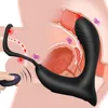Male Prostate Massage Anal Plug Vibrators Butt Plug for Men Buttplug Massager Stimulator Delay Ejaculation Ring Sex Toys for Men 1