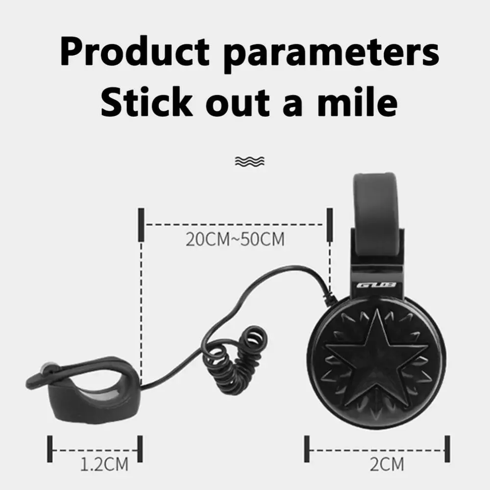 Велосипедный электронный звонок для Gub Q-200 клаксон велосипедный звонок Usb зарядка рог электрический велосипедный электронный звонок оборудование для езды