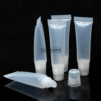 

30PCS 50PCS 100PCS 200PCS 10ML 15ML 20ML Empty Clear Tubes Lip empty lip gloss containers for Lip Gloss Balm Cosmetic