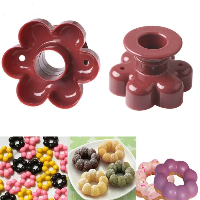 

Creative Donuts Bread Press Mold Biscuit Cookie Cutter Fondant Cake Decorating Mold DIY Cookie Mold Baking Tools For Kitchen