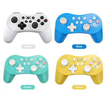 

Wireless Bluetooth Gamepad Dual Motor Vibration Wireless Controller Built-in 400mA Battery Gamepad For Switch Pro For PS4