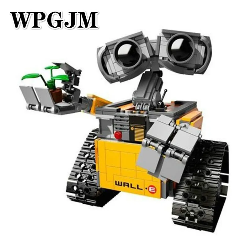 

Compatible Legoinglys City Creator Idea Robot WALL E Action Figures Building Block 687Pc Toys for Children Creators