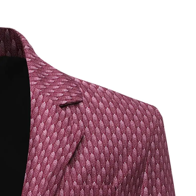 Men's Suits Coats Slim fit Casual Blazer Jacket For Men Fashion Plaid designs Black Red Grid New