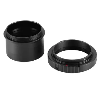 

1 Set 2-inch to M480.75 Telescope Adapter (T-Mount) + T T2 Lens Adapter Ring for Canon DSLR Camera Parts