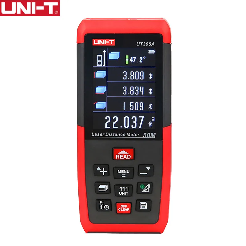 UNI-T лазерный дальномер с USB-интерфейсом 100 м 50 70 профессиональный цифровой