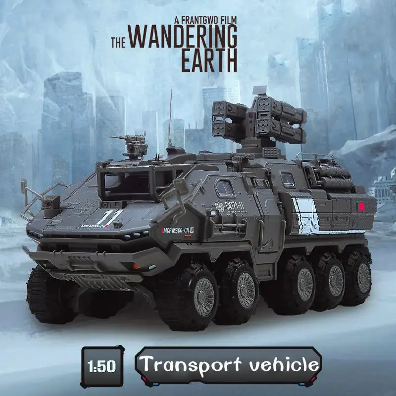 Liga de Terra Kaidiwei Autorizado Perdida Engenharia Modelo Veículo Guerreiro Balde Transporte Caminhão Proporcional Zoom Brinquedos Frescos 1:50 7 proporcional zoom brinquedos frescos