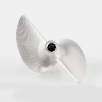 

1PC Remote Control Boat Metal CNC Propeller 2 Blades Paddle Diameter 32mm M4 Shaft Props DIY Accessories for Assembly Ship Model