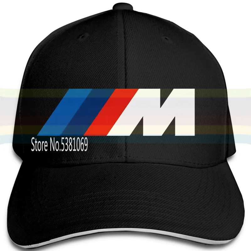Unisex BMW hat Adjustable size with logo! BMW ///M power baseball Cap black 